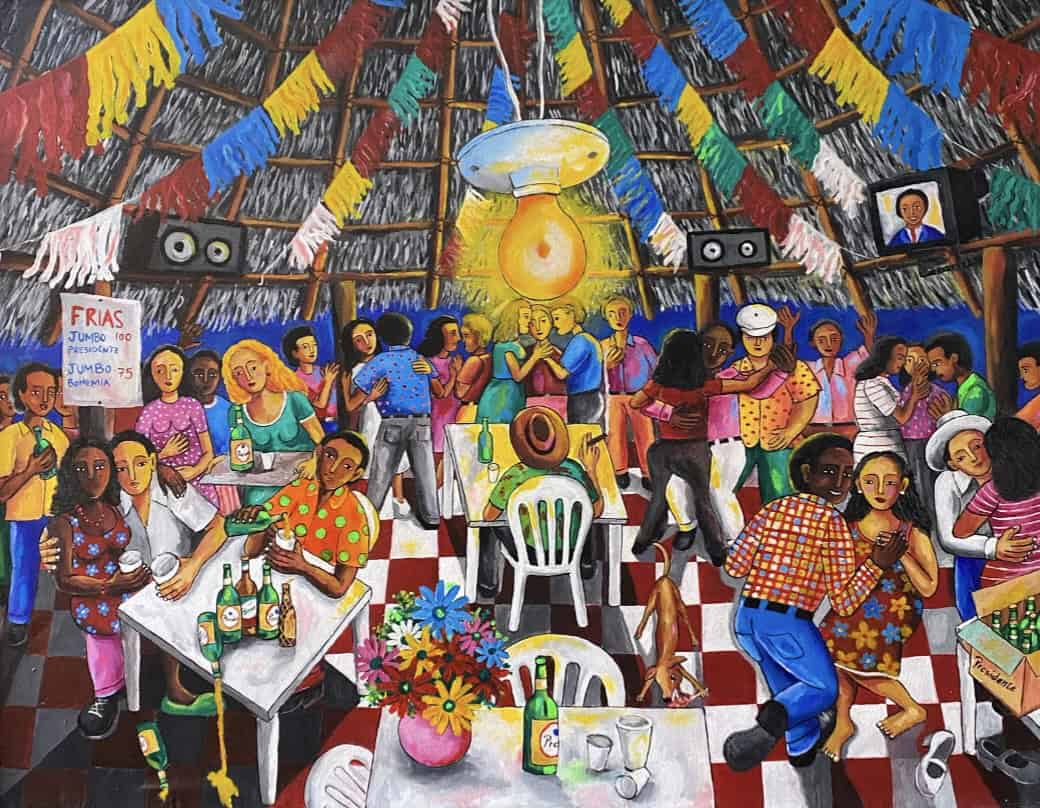 Una de las obras de Jos&eacute; Morillo.