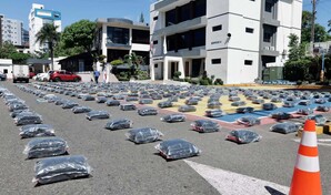 Las autoridades decomisan 1,163 paquetes de marihuana en Puerto Plata