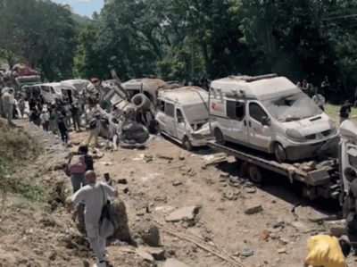 19 civiles muertos por ataque bomba en Vía Panamericana