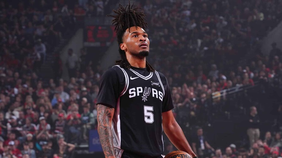 Castle y Harper hacen de Wembanyama y devuelven la ventaja de campo a los Spurs ante los Blazers