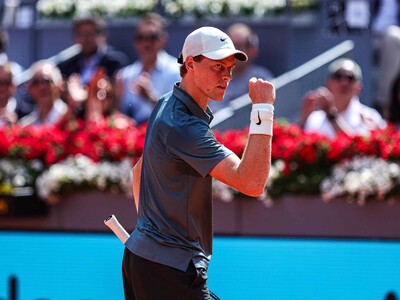 Masters 1000 de Madrid; Sinner remonta ante Bonzi en su arranque