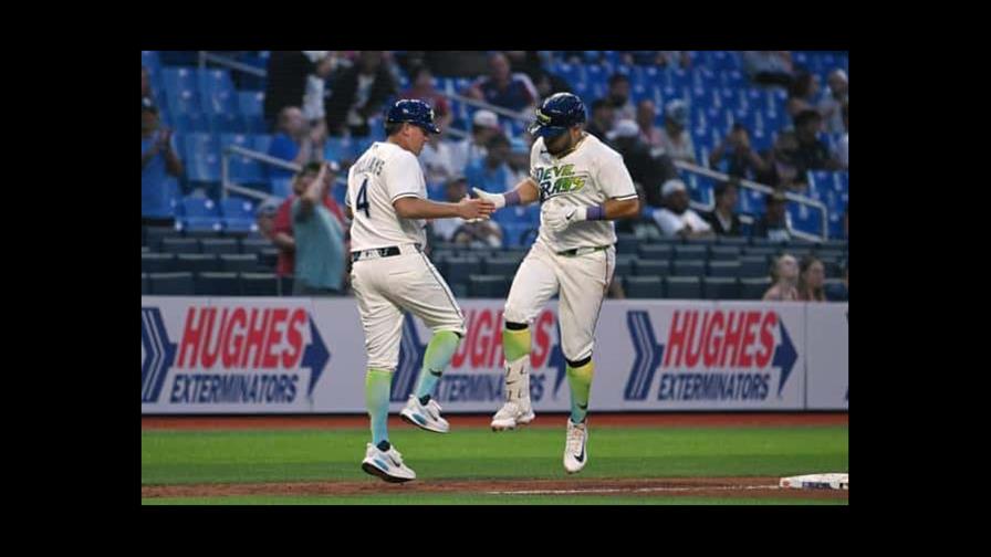 Junior Caminero despacha dos jonrones en la victoria de los Rays sobre Mellizos