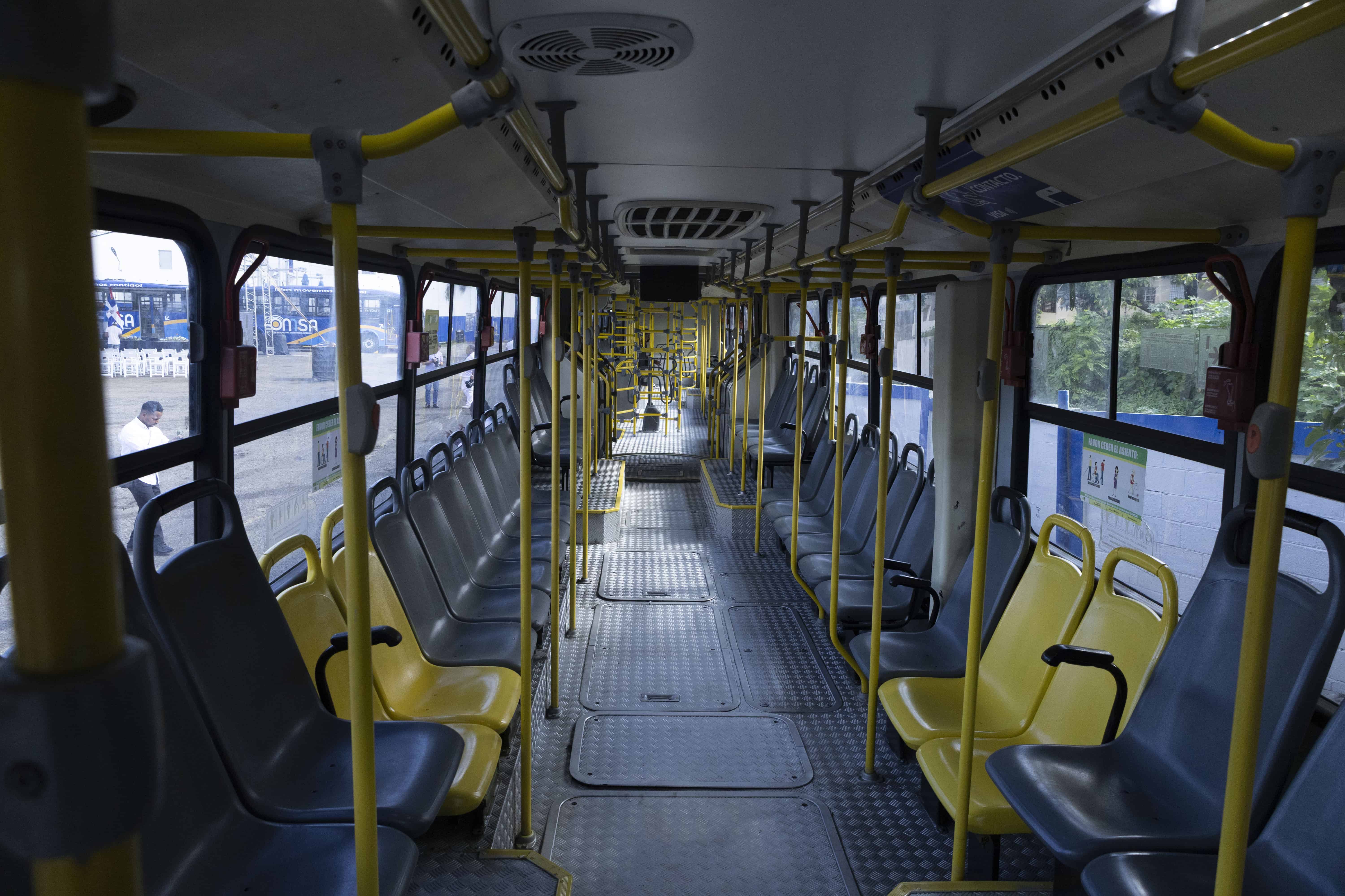 Aunque son autobuses viejos, la mayoría fueron sometidos a cambios de pieza y acondiconamiento.