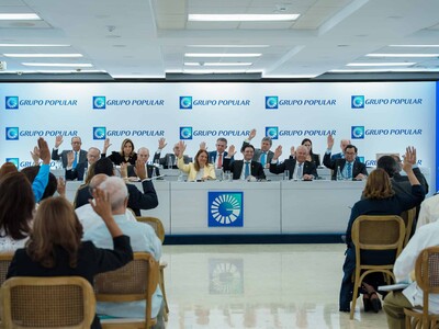 Accionistas del Grupo Popular aprueban aumento del capital social