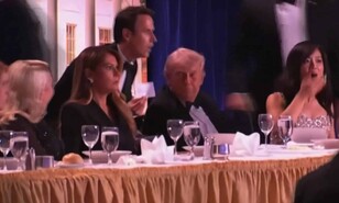 Terror en la cena de Trump con periodistas de la Casa Blanca