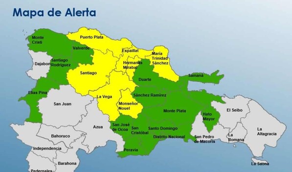 El COE reporta 865 personas desplazadas y 22 localidades incomunicadas por las lluvias