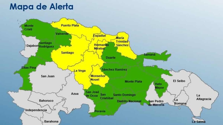 El COE reporta 865 personas desplazadas y 22 localidades incomunicadas por las lluvias