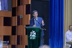 Leonel Fern&aacute;ndez critica pol&iacute;ticas educativas y alerta sobre crisis econ&oacute;mica en RD