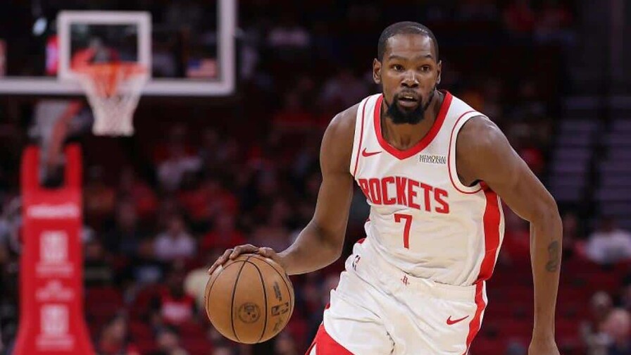 Según fuentes: Kevin Durant no estará con Houston en cuarto partido de playoffs