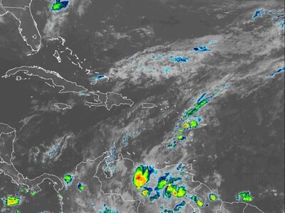 Se esperan fuertes aguaceros este domingo, según el Indomet