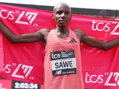 Un keniano bate récord mundial maratón en Londres