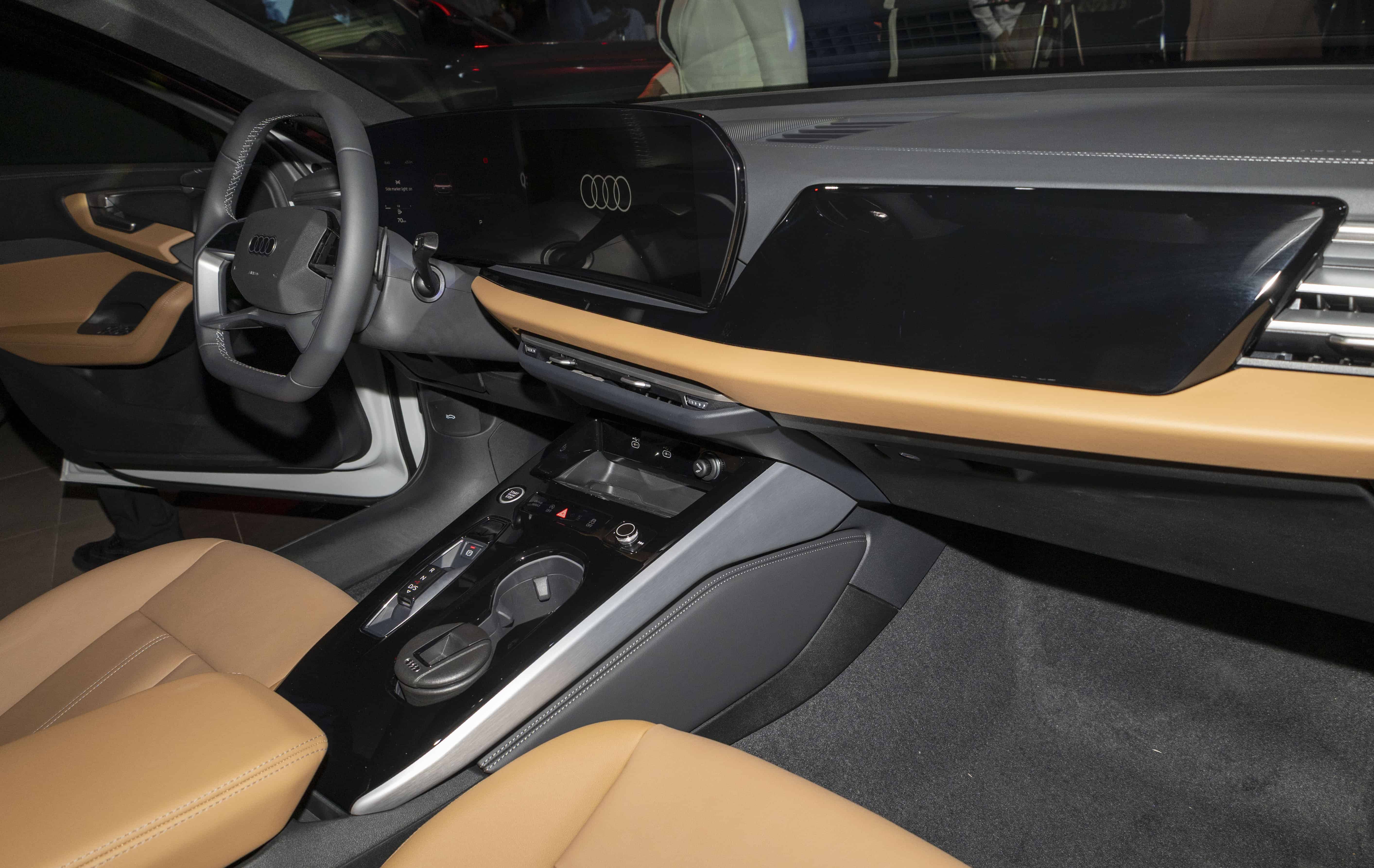 Interior del vehículo.