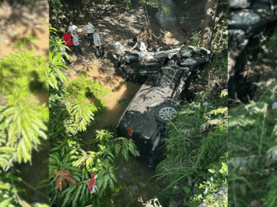 Accidente tránsito de escolta en Maimón-Puerto Plata deja 3 heridos