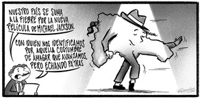 Caricatura de Noticiero Poteleche 28 abril 2026