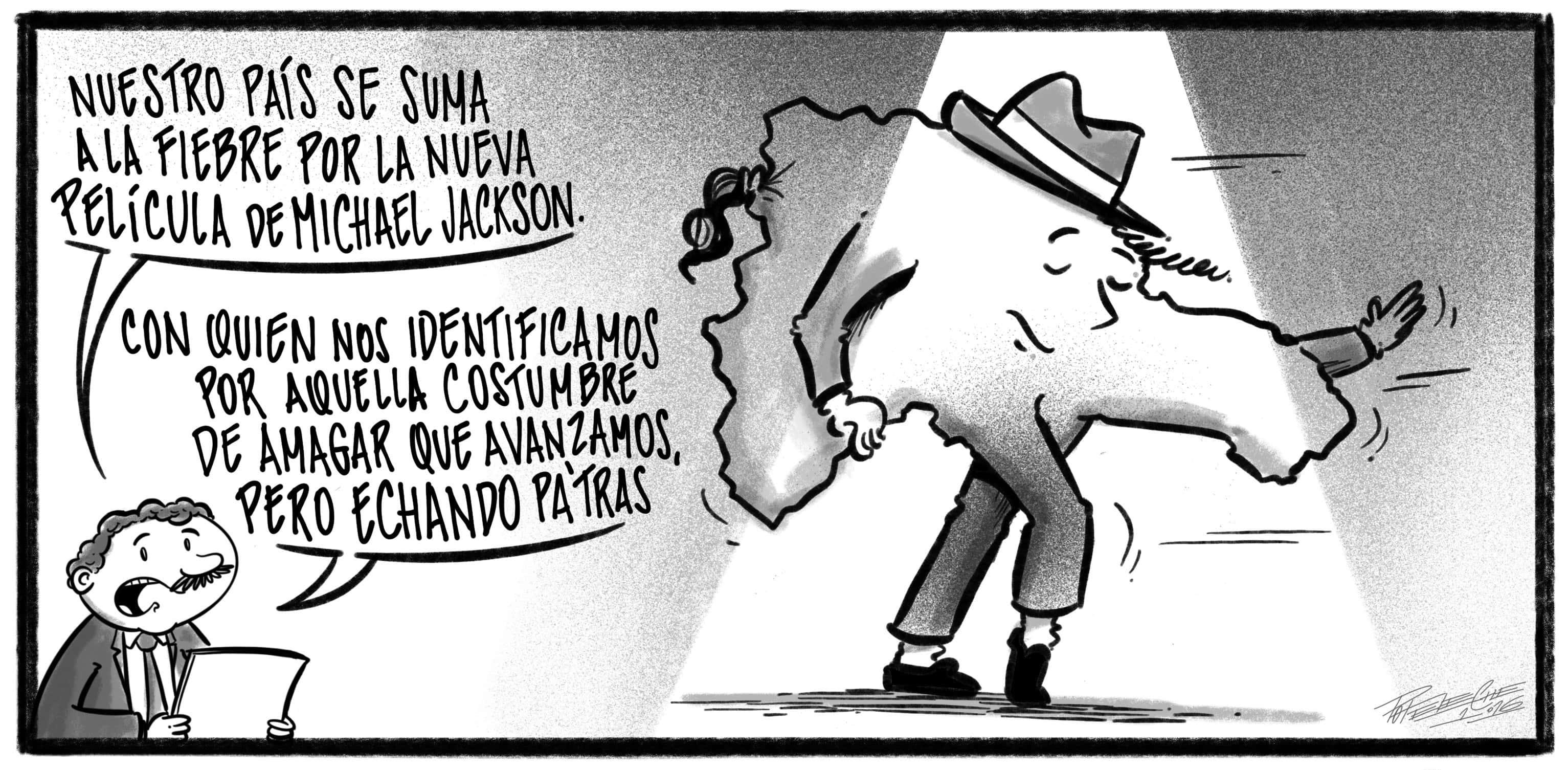 Caricatura de Noticiero Poteleche 28 abril 2026