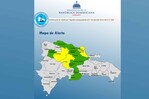 Santiago Rodr&iacute;guez, San Crist&oacute;bal y otras provincias bajo alerta verde por lluvias