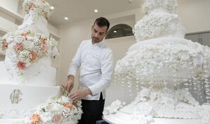 El selecto mundo de los pasteles de boda de superlujo