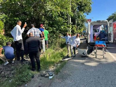 Heridos en accidente de avanzada presidencial están estables