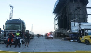 Muere un trabajador durante el montaje del escenario del concierto de Shakira en R&iacute;o de Janeiro
