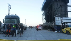 Muere un trabajador durante el montaje del escenario del concierto de Shakira en R&iacute;o de Janeiro