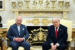 Ustedes hablarían francés: dice el rey Carlos III a Trump en la cena de Estado