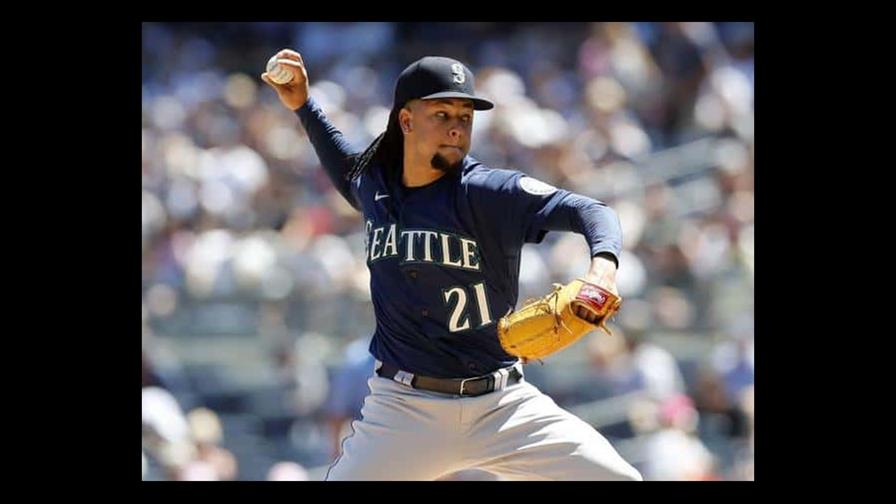 Luis Castillo sufre y Julio Rodríguez se va en blanco en derrota de Marineros