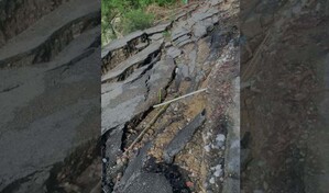 Comunidades en Puerto Plata permanecen incomunicadas desde hace una semana tras colapso de carretera