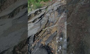 Comunidades en Puerto Plata permanecen incomunicadas desde hace una semana tras colapso de carretera