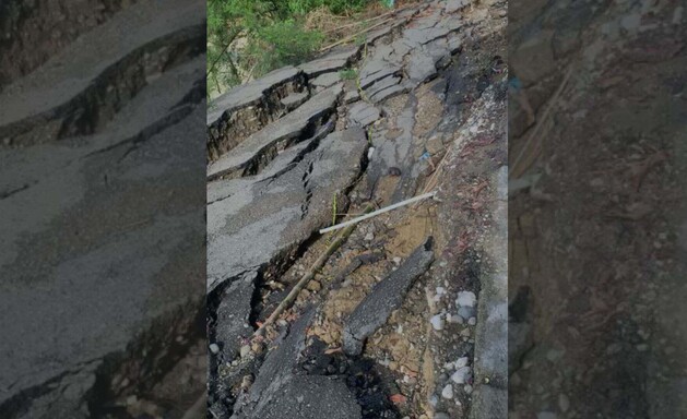 Comunidades en Puerto Plata permanecen incomunicadas desde hace una semana tras colapso de carretera