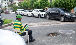 Hoyo en la Doctor Delgado pone en riesgo a conductores