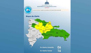El COE mantiene 22 provincias bajo alerta por lluvias de este martes