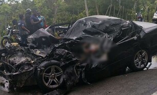 Un hombre muere durante accidente de tr&aacute;nsito en Hig&uuml;ey