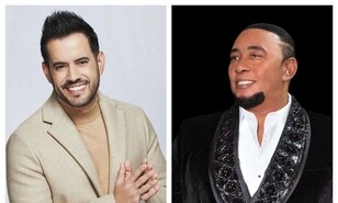 Manny Cruz obtiene disco de oro por "Las puertas del cielo", su tema junto a Anthony Santos