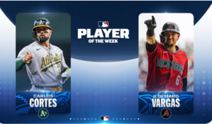 Carlos Cort&eacute;s e Ildemaro Vargas brillan como los Jugadores de la Semana en las Mayores