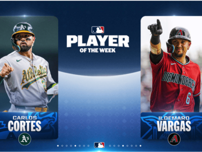 MLB: Carlos Cortés e Ildemaro Vargas son Jugadores de la Semana
