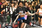 Marileidy Paulino gana y establece r&eacute;cord en la cita de Doha de la Liga Diamante