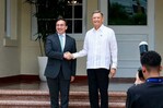 El canciller dominicano recibe a su hom&oacute;logo espa&ntilde;ol en visita oficial
