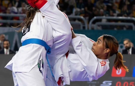 Karateca Thal&iacute;a Terrero persigue medalla en los Centroamericanos y del Caribe motivada por su hija