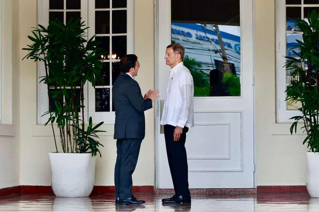 Reuni&oacute;n entre el ministro de Relaciones Exteriores, Roberto &Aacute;lvarez y su hom&oacute;logo del Reino de Espa&ntilde;a, Jos&eacute; Manuel Albares.