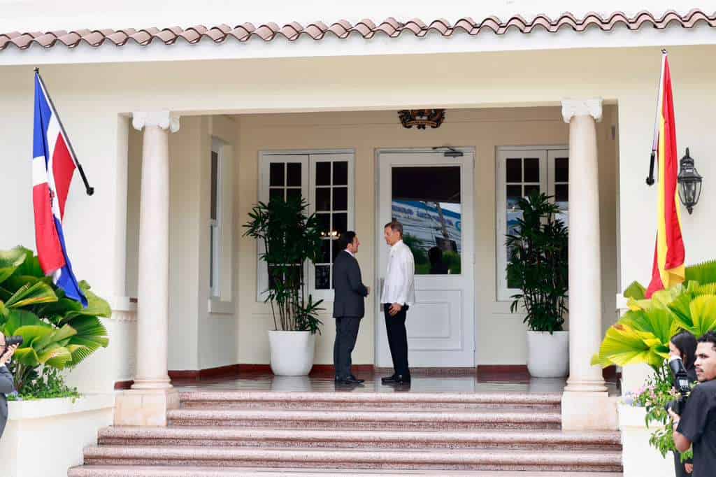 Reuni&oacute;n entre el ministro de Relaciones Exteriores, Roberto &Aacute;lvarez y su hom&oacute;logo del Reino de Espa&ntilde;a, Jos&eacute; Manuel Albares.