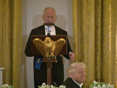 Carlos III pide "renovar" alianza entre EE. UU. y Reino Unido