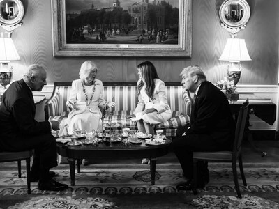 Las pullas del rey Carlos III a Donald Trump