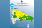 El Gran Santo Domingo y otras provincias en alerta amarilla por efectos de vaguada