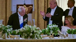 Trump elogia al rey Carlos III: logr&oacute; que los dem&oacute;cratas se pusieran de pie