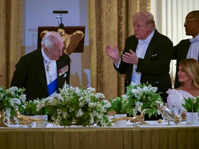 Donald Trump elogia la intervención del rey Carlos III
