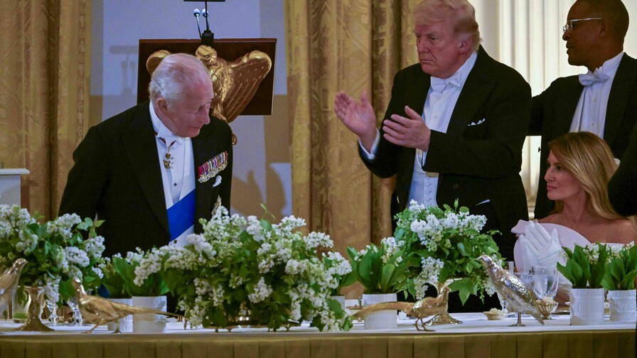 Trump elogia al rey Carlos III: logr&oacute; que los dem&oacute;cratas se pusieran de pie