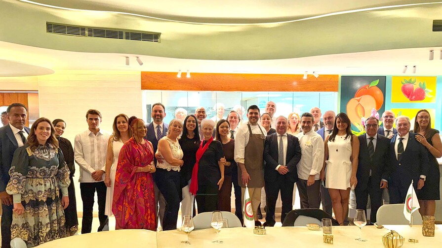 Embajada de Italia celebra cena oficial en honor a la llegada de S.E. Sergio Maffettone