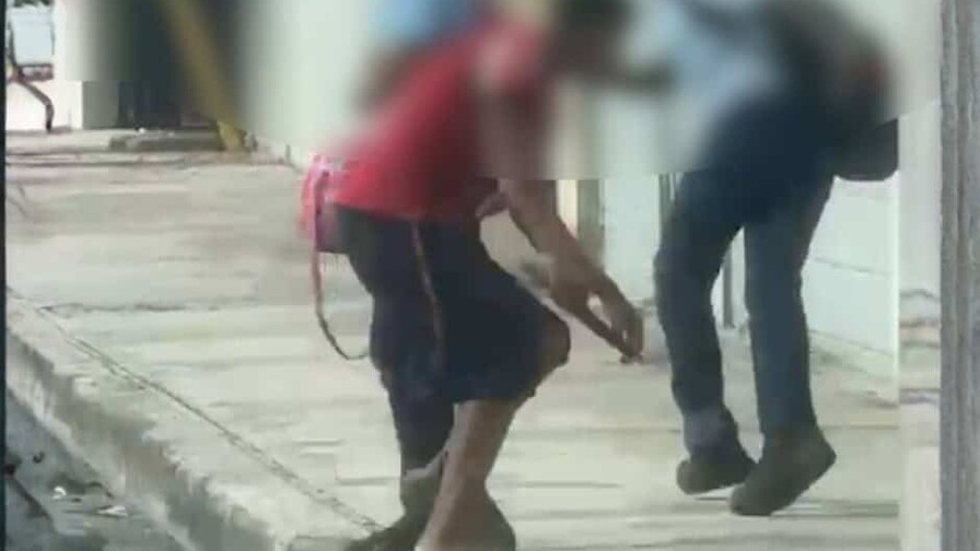 Menores vistos con arma blanca en entorno escolar de Ver&oacute;n alegan que se trataba de "un juego"