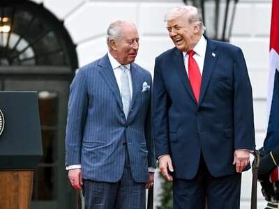 Trump y Carlos III en visita de Estado a la Casa Blanca