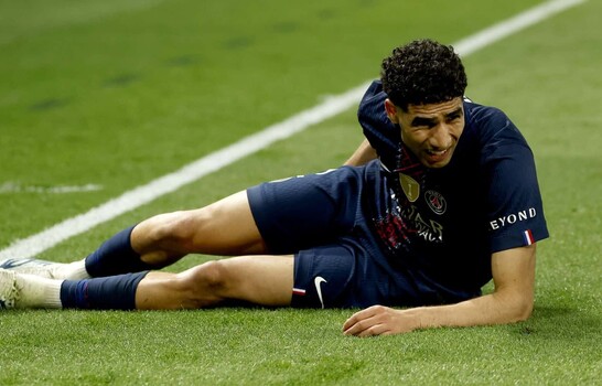 Hakimi, del PSG, se perder&aacute; la semifinal de vuelta de Champions por lesi&oacute;n